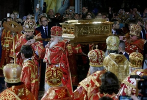 En Moscú y en muchos países se exhiben este día reliquias de santos.
