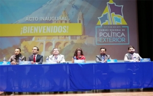 Comité organizador del Instituto de Ciencias Jurídicas de Puebla en la organización y planeación de la Cumbre Regional.