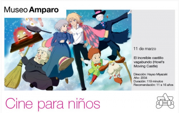 Cine para niños en Museo Amparo