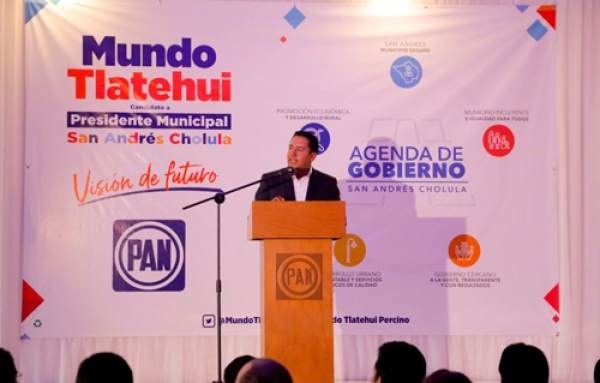 Presenta su agenda de gobierno para San Andrés Cholula en cinco ejes: Mundo Tlatehui