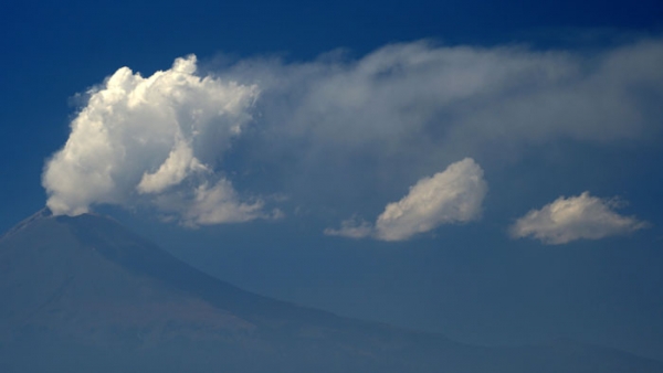 Monitoreo de CENAPRED al volcán Popocatépetl