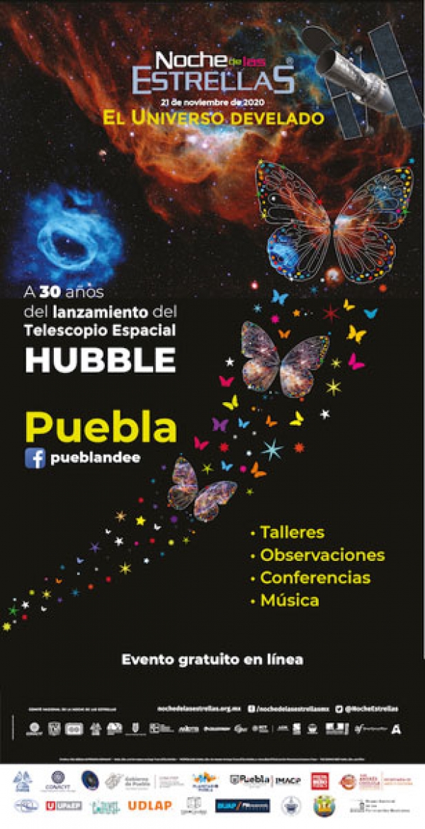 Puebla tendrá su primera edición virtual de la Noche de las Estrellas