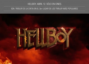 Hellboy, abril 12, sólo en cines