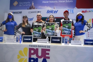 Semifinal de Serie Nascar en Puebla