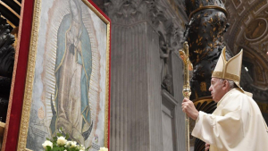 Nuestra Señora de Guadalupe. El Papa: María se mestizó para ser Madre de todos