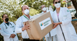 Iberdrola México dona material sanitario para apoyar al país