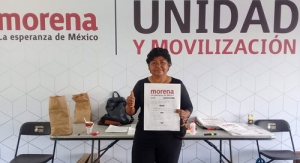 Martha Rodríguez Salinas aspirante a diputada federal