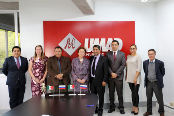 UMAD firmó convenio con Universidad de Rusia