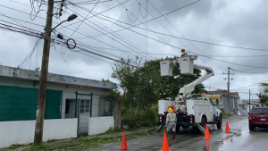 Restablecido 93 % del suministro eléctrico en Quintana Roo y Yucatán, por Delta