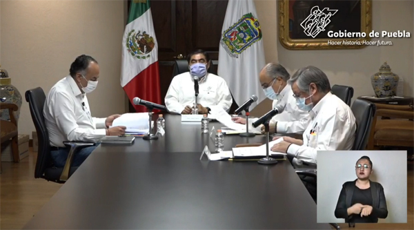 Reporta Puebla 547 casos positivos de Covid-19, 104 defunciones