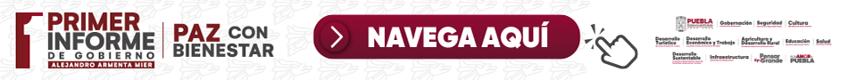 Banner “PRIMER INFORME DE GOBIERNO ALEJANDRO ARMENTA MIER”