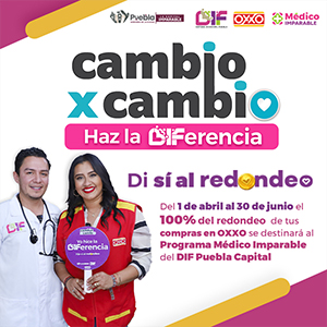 Banner “Cambio x Cambio”