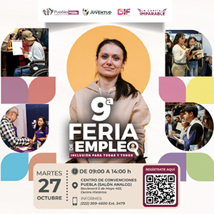 Banner "Novena Feria del Empleo"