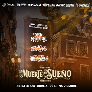 Banner “La muerte es un sueño”
