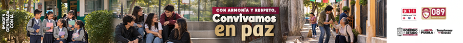 Banner "CONVIVAMOS EN PAZ"