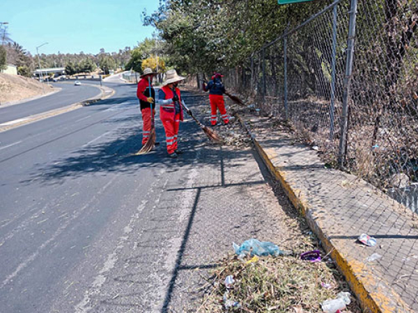 Gobierno Municipal de Puebla anticipa la limpieza por lluvias
