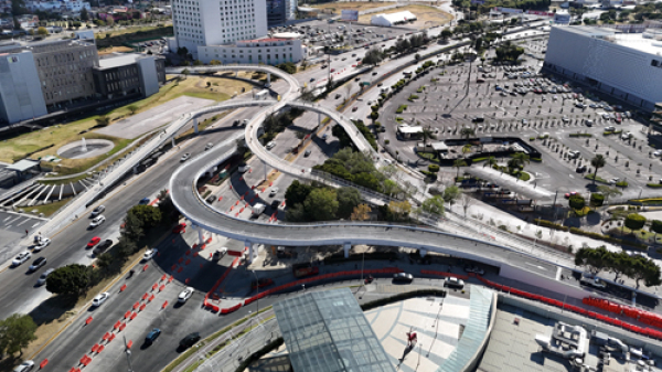 Queda inaugurado el &quot;Viaducto Atlixcáyotl&quot;