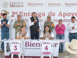 Pantepec recibe apoyo para su reconstrucción