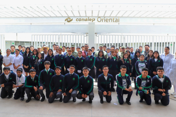 Queda inaugurado el CONALEP - plantel Oriental