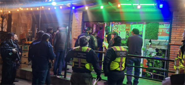 Operativo alcoholímetro en Cuautlancingo