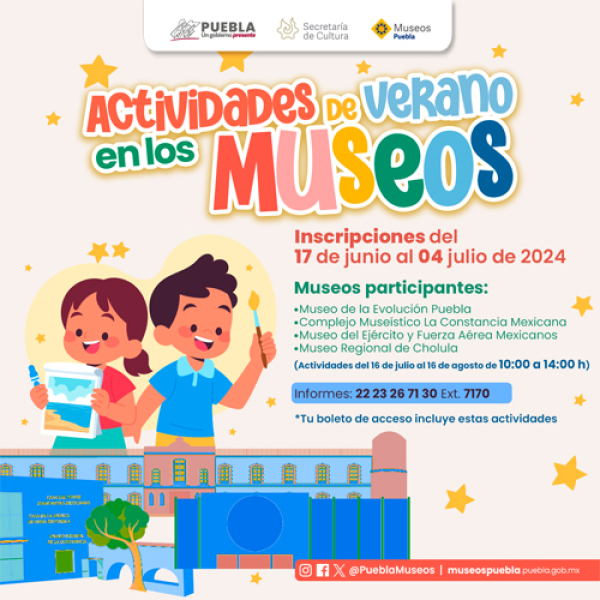 Las vacaciones están por llegar y los museos se preparan con actividades