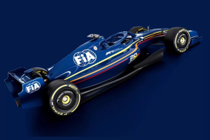 Render de un monoplaza de F1 2026 