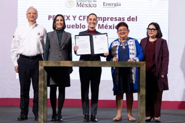 Se revierten modificaciones hechas por Peña Nieto con CFE y PEMEX: Claudia Sheinbaum