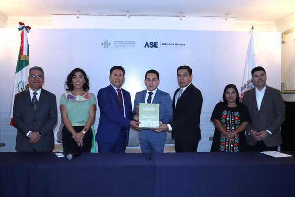 ASE entrega informes de fiscalización al Congreso