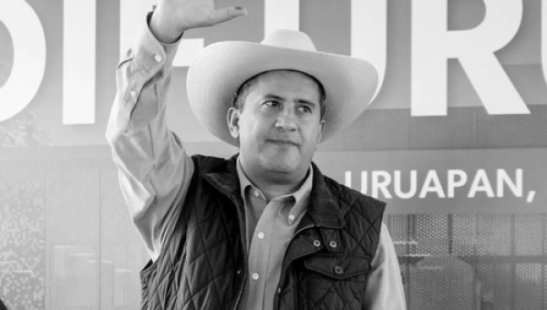 Carlos Manzo, edil de Uruapan, Michoacán 
