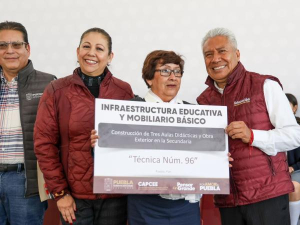 Centro Escolar Morelos recibe Infraestructura Educativa
