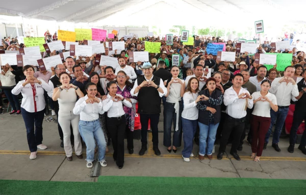 Quecholac recibe impulso de Obra Comunitaria
