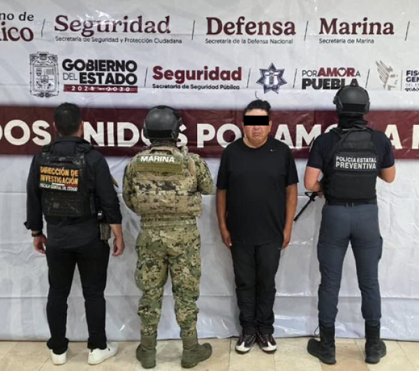 Raúl N. detenido por desaparición en mercado Morelos