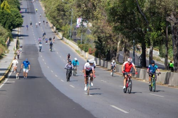 Puebla reúne a 43 mil personas en Vía Recreativa