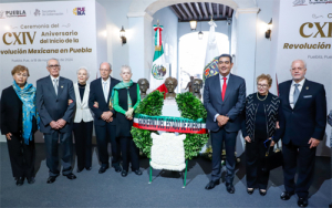 Ceremonia CXIV Aniversario del inicio de la Revolución Mexicana en Puebla