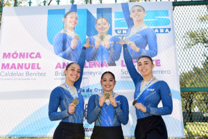 BUAP forma campeonas de gimnasia