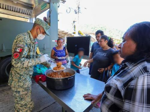 Fuerzas Armadas apoyan a la Sierra Norte