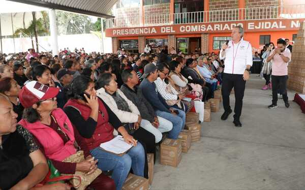 Entregan "Alimentación Imparable" en Xonacatepec
