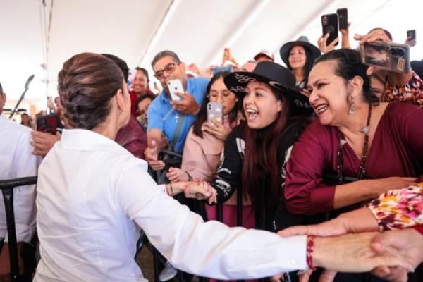 “Es tiempo de mujeres sin violencia”: Claudia Sheinbaum