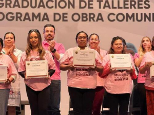Puebla concluye Talleres de Obra comunitaria