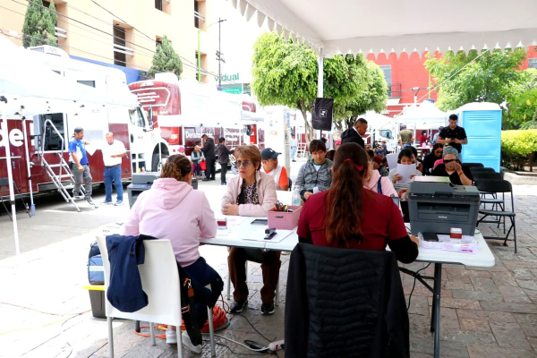 "Ferias de Paz" acercan servicios a Texmelucan