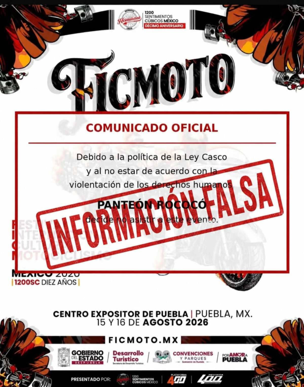 Puebla confirma FICMOTO 2026