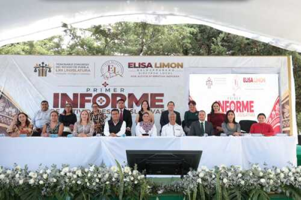 Diputada Elisa Limón presenta Informe de Actividades