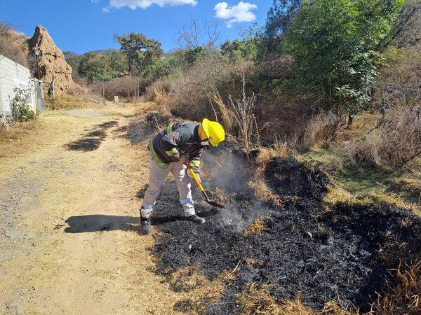 Refuerzan labores ante incremento de incendios