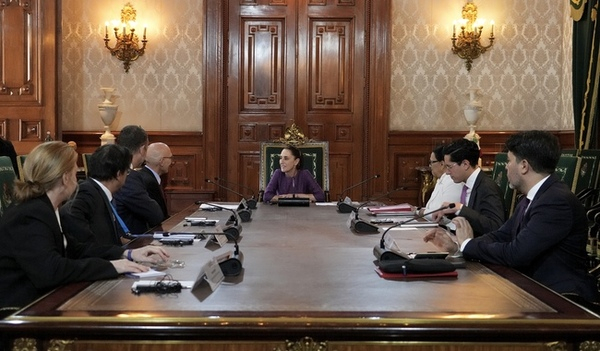 Alto Comisionado de la ONU llega a Palacio Nacional