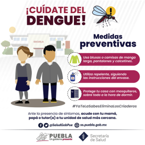 En Puebla, 23 nuevas personas hospitalizadas por dengue: Salud