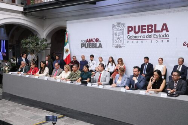 Cero tolerancia a la corrupción y a la impunidad en Puebla