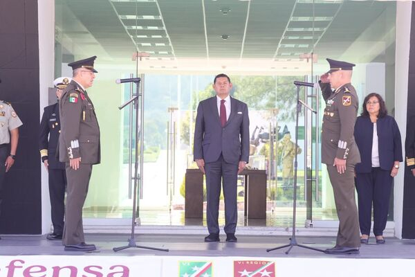 Unión entre Gobierno y Fuerzas Armadas consolida la paz: Armenta