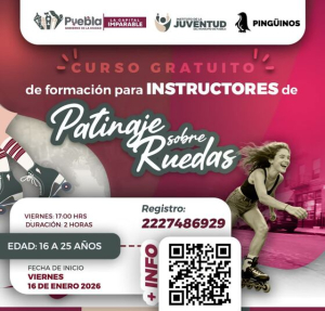 Lanzan curso de capacitaci&oacute;n para patinaje