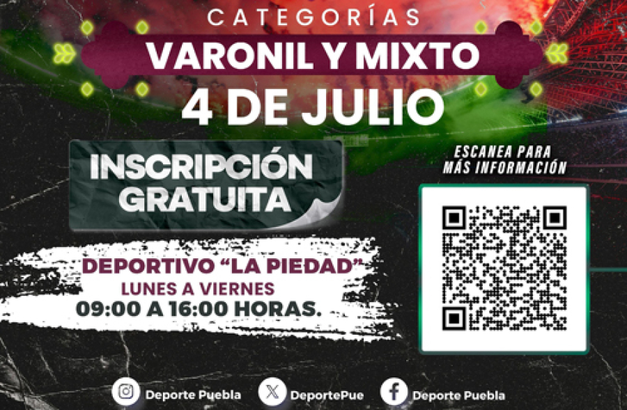 Anuncia IMDP Torneo de Barrios de Futbol 7 - 2025