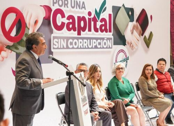 Impulsa Puebla Capital campaña “Por una Capital sin Corrupción”